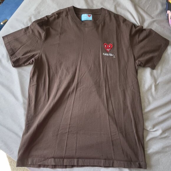 Shoe Palace x Keith Haring Heart Graphic T-Shirt — Limited Edition - Picture 1 of 6